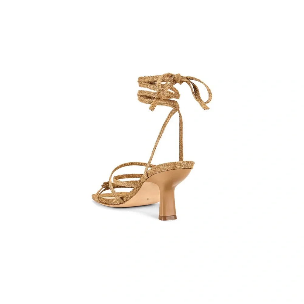 LPA Penny Heel in Natural, size 6.5 - Picture 4 of 7
